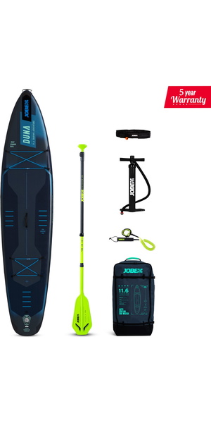 2026 Jobe Aero Duna 11'6 SUP Board Package 486425006 - Blue